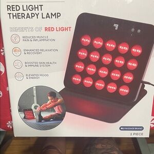 Red Light Therapy Lamp New in box.